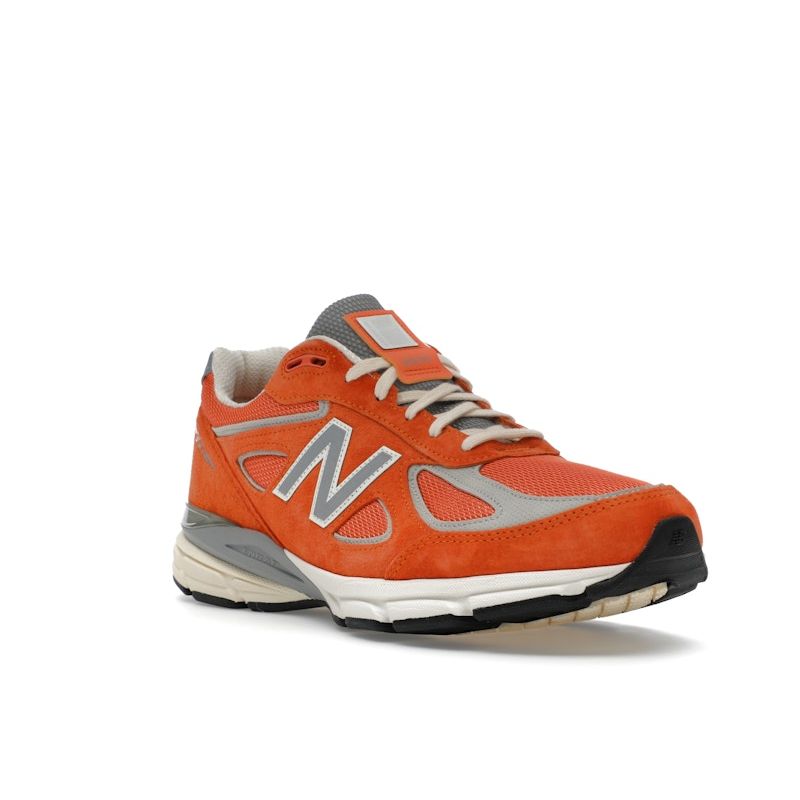 Aimé Leon Dore X New Balance 990v4 Made In USA Red Clay Unisex Sneakers Orange U990OG4
