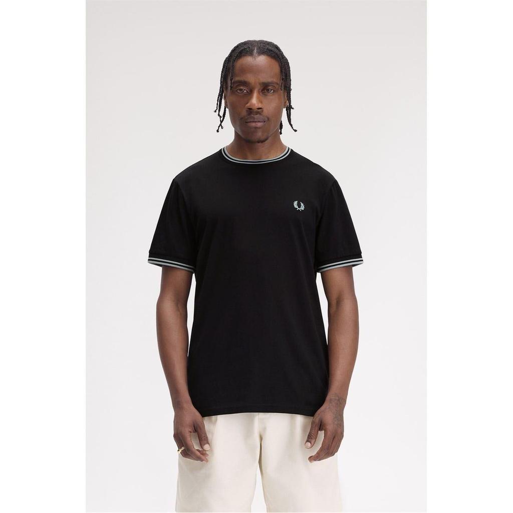 Fred Perry Mens Tipped T-Shirt