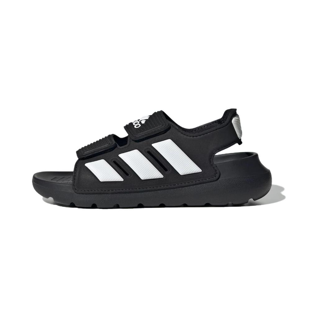 Adidas Alta Swim 2.0 Comfortable Casual Non-Slip Shock Absorbing Sandals Kids Sandals Black White ID2839