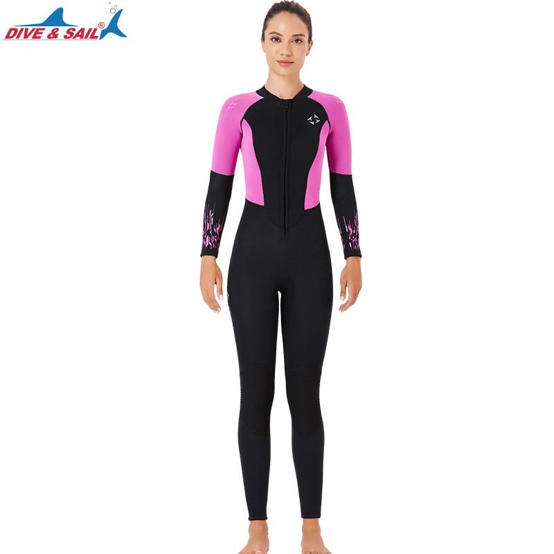 3mm Fullsuit Wetsuit Men Women Thermal Dive Surf Swimsuit Winter Spring Summer Autumn Use