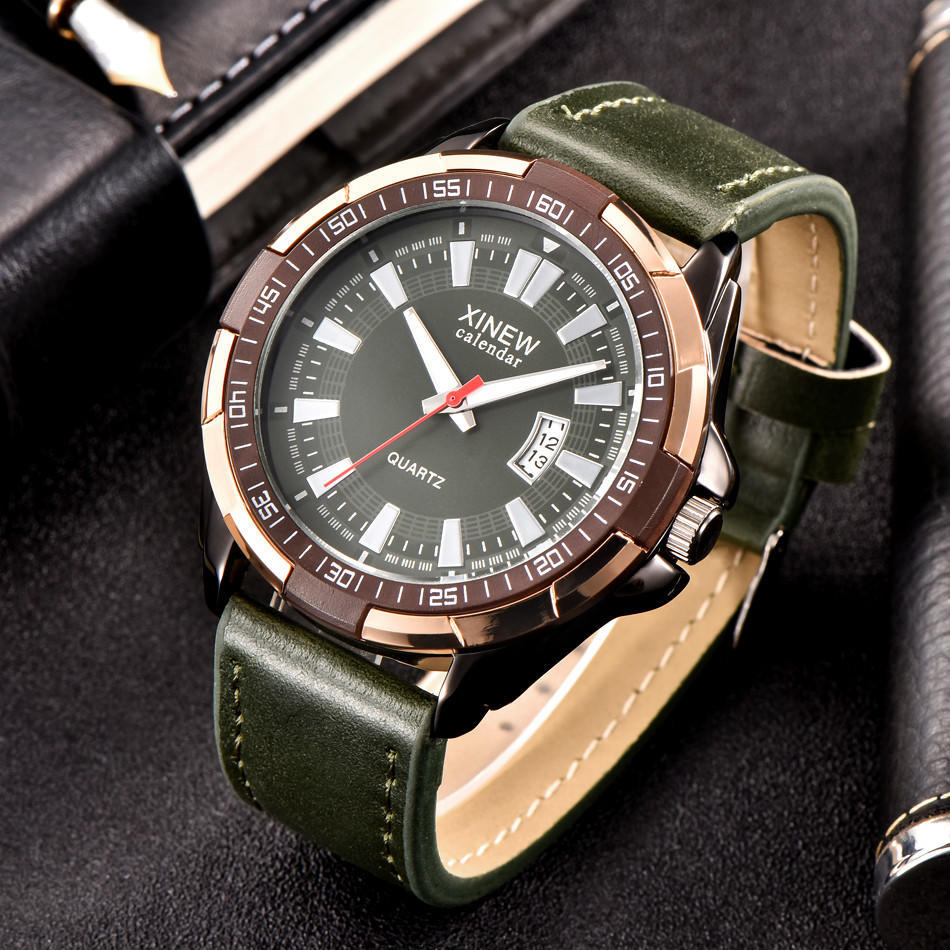 Luxusní hodinky Voděodolné pánské hodinky Chronograph Sportovní pánské módní hodinky