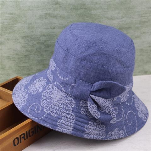 New Hat Ladies Bucket Hat Bow Sunscreen Sun Hat Summer Light Breathable Basin Hat Sun Hat Outdoor