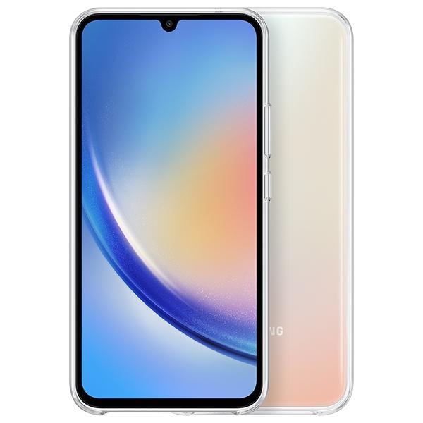 Hülle Samsung Ef-Qa346Ctegww A34 5Ga346 Durchsichtig/Transparent Soft Clear Cover