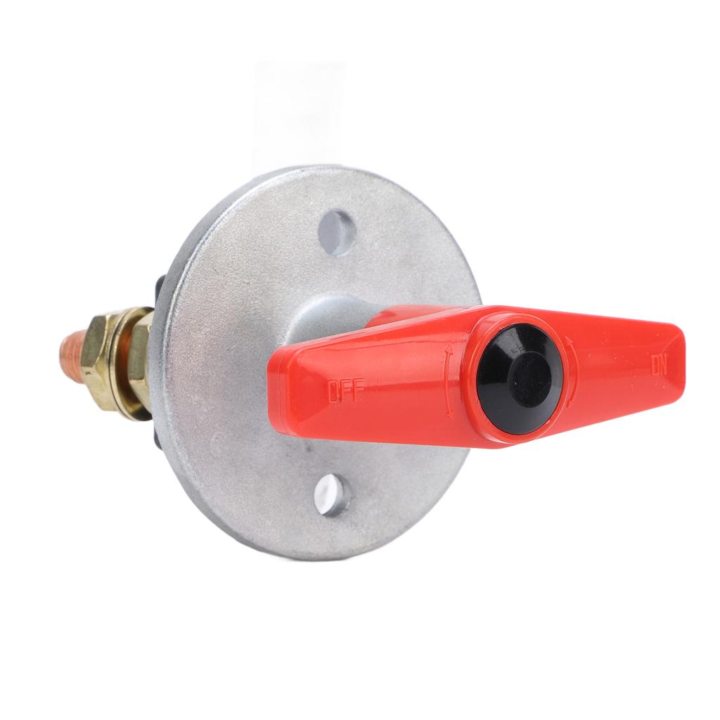 Master Battery Disconnect Switch 300A ON OFF M10 Terminal Universal Fit for Car Truck RV Yacht Boat UTV