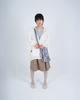 Sio Waist Button Skirt [Brown]