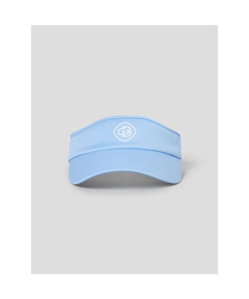 Binpolaegseseoli Women'S Ribbon Point Sun Visor Sky Blue