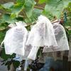 50pcs Fruit Protection Bags Pest Control Anti-Bird Garden Netting Strawberry Bags Mesh Grapes Bag Drawstring Planter Grow Bags