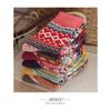 5 Pairs of Wool Socks, Double Thick Needle Socks, Cross Flower Women's Socks, Mid Tube Socks, Woolen Socks, Warm and Thick