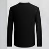 Men's Round Neck Long Sleeve Knitted Pullover