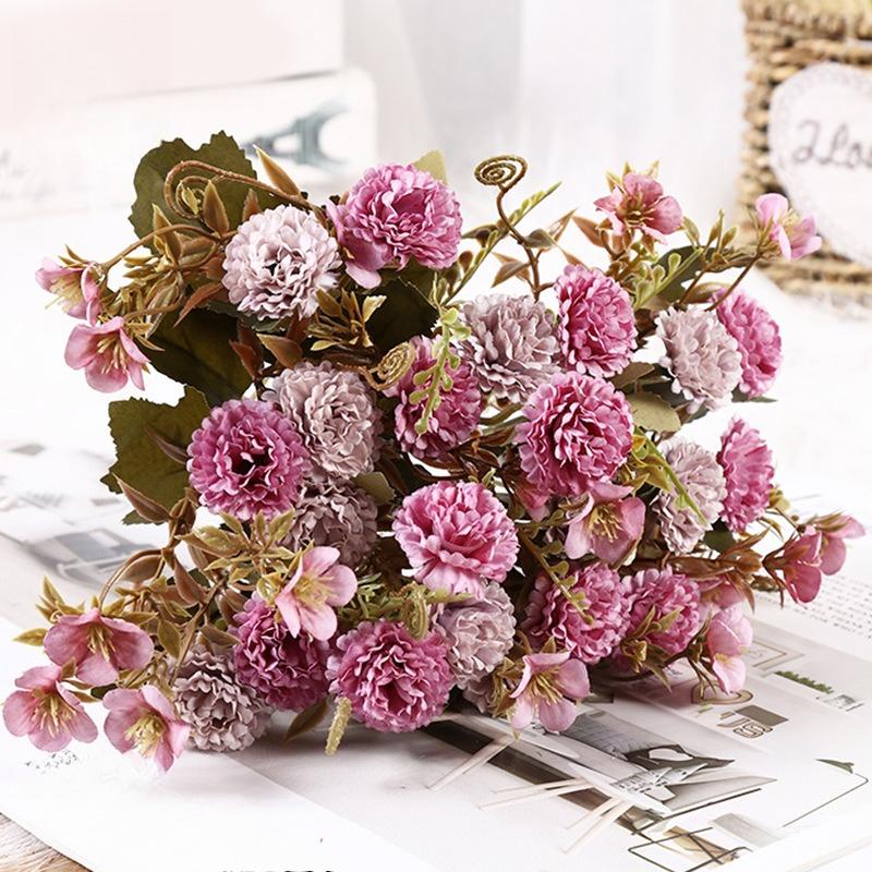 Simulated Flowers, Fake Flower Bouquets, Floral Arrangements, Artificial Flowers, Home Decoration Flowers, Simulated Flower Scene Layout