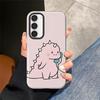 Couple Little Dinosaurs Soft Cover Capa Phone Case for Samsung Galaxy S25 S25Ultra S20 FE A26 S23Ultra S24 Ultra A16 A56 S23 A36