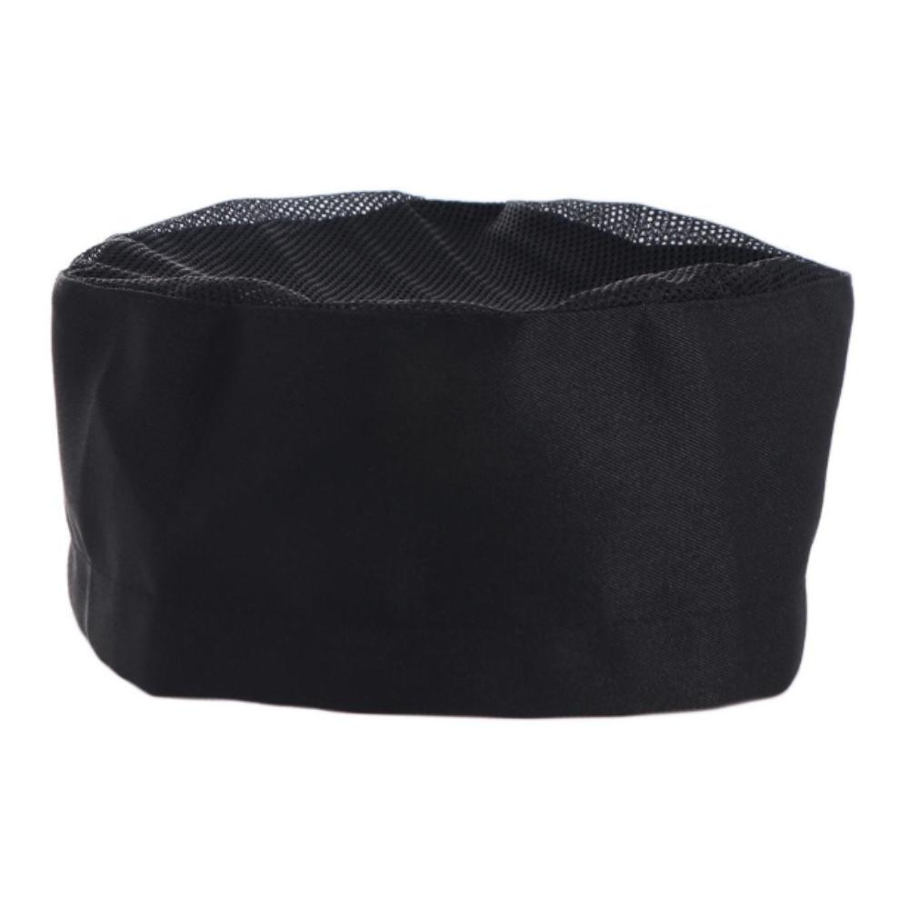 Adjutable Strap Breathable Sushi Cap Japanese-Style Chef Hat Chef Flat Top Caps  Coffee Shop