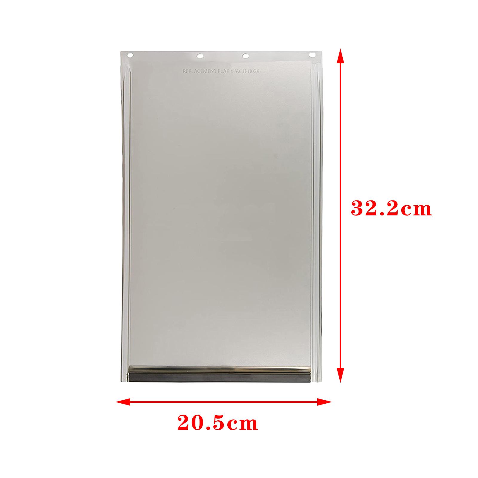 

Durable Replacement Dog Door Flap Weather-Proof Safe Doggie Doors Freedom Flaps for Pet Puppy Kitten Dog Supplies