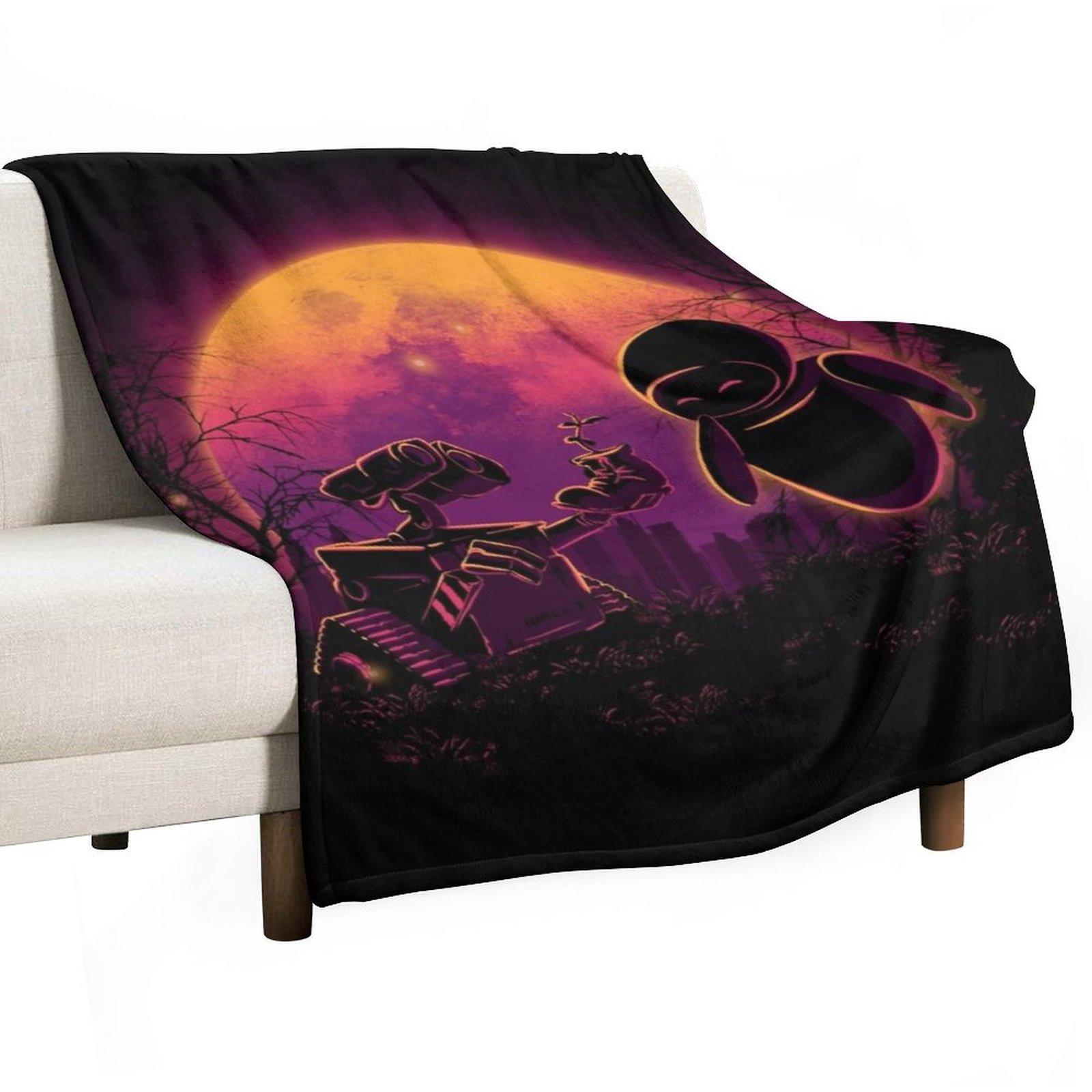 Love in the space Throw Blanket anime Extra Large Throw decorative bed plaid Blankets 30x40in