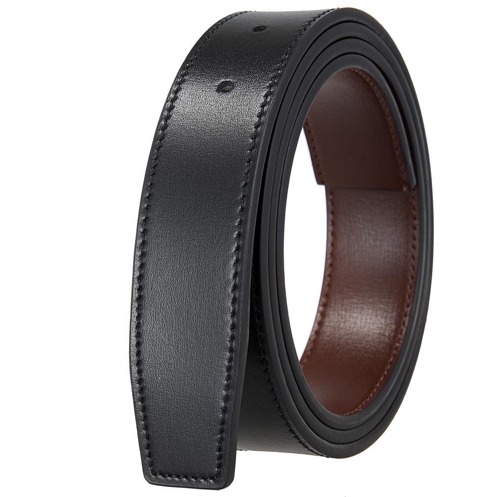 1Pcs 3.1Cm Pin Buckle Belt Body, Imported Silicone Cowhide Belt, Punching Belt Ly31-3937