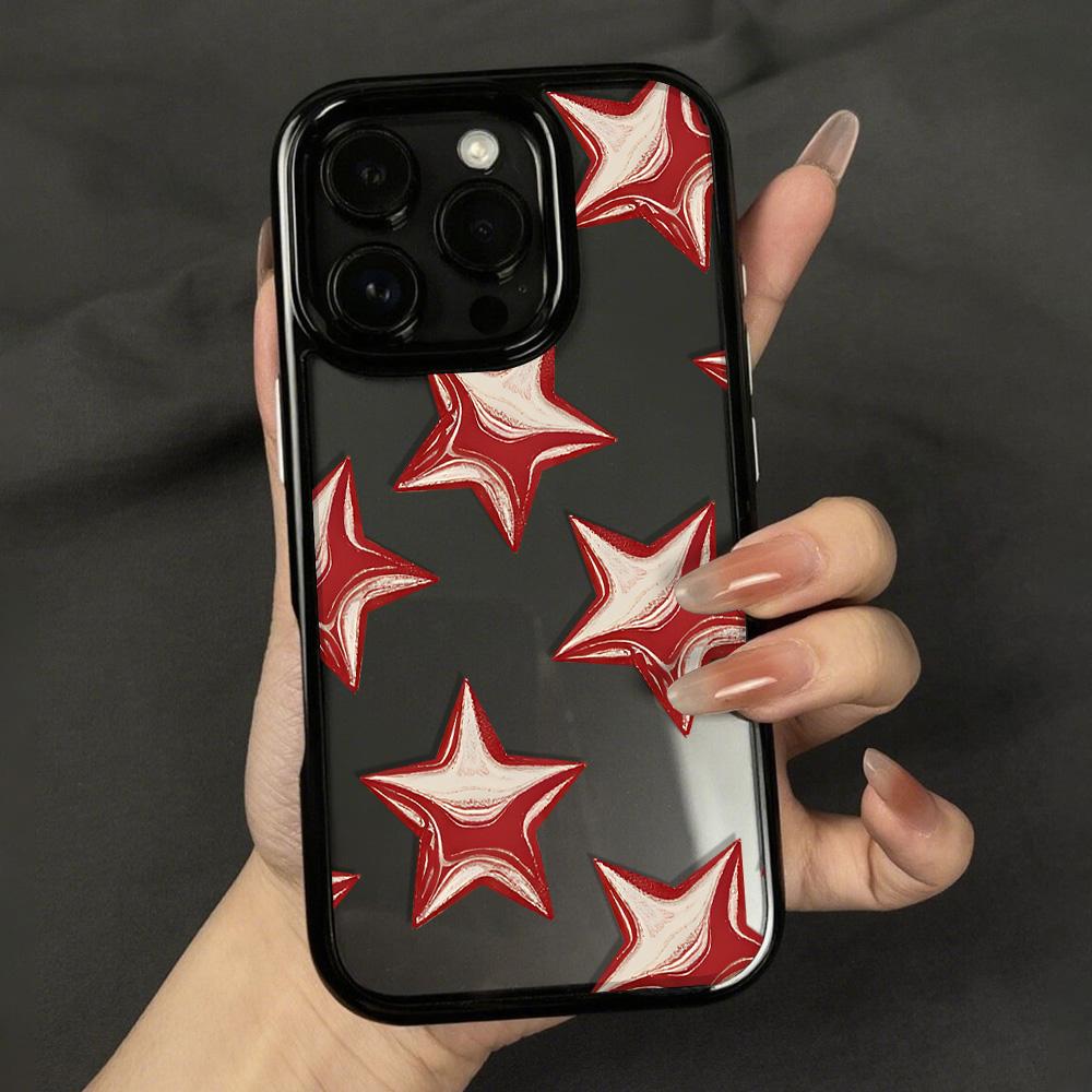 Acrylic Phone Case for iPhone 11 12 13 14 Pro 12 14 16 Pro Max for Samsung A16 A36 A56 S24 FE High-quality Painted Anti-fall Mobile Phone Case