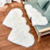 2024 Cute Heart Plush Carpet: European Style Floor Mat & Sofa Cushion