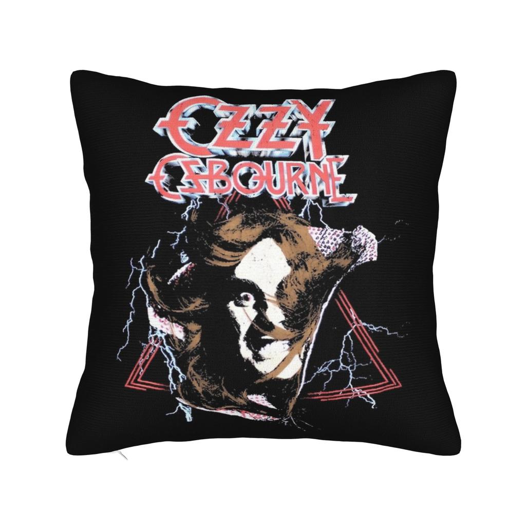 Pillow Case Ozzy Osbourne  Custom  Pillow Cover For Living Room Bed Chair Retro Trendy Pillowcases