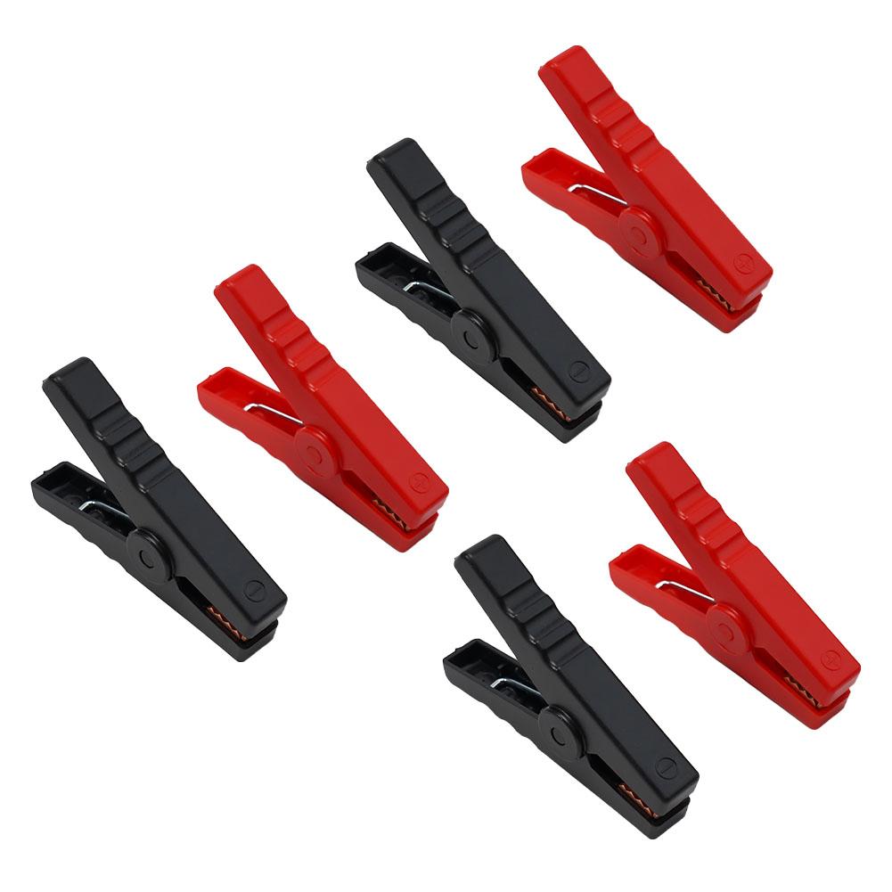 

6pcs Crocodile Clamps Copper 300A Car Battery Charger Clamps Power Battery Clips For Voltage Testers China Mainland