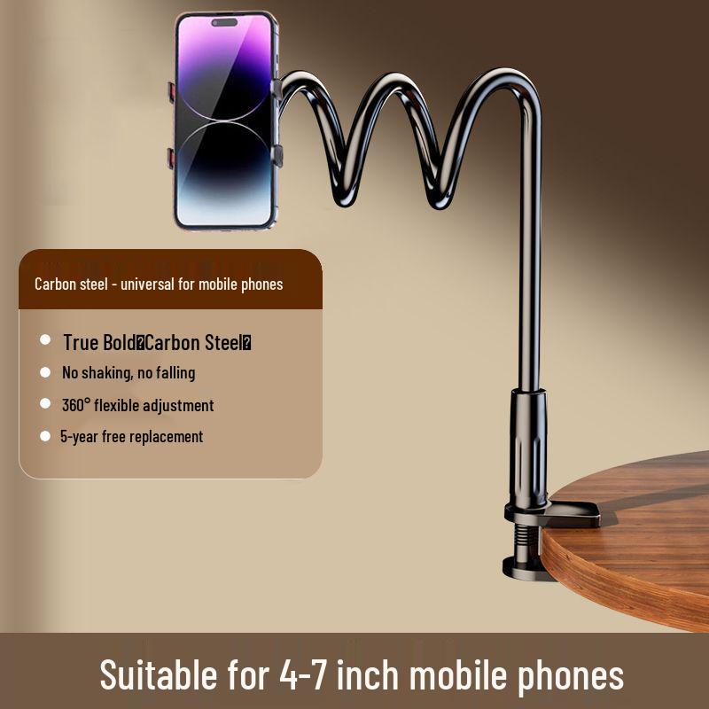 

Adjustable Phone Stand for Bedside and Desktop, Ideal for Watching TV and Binge-Watching, Compatible with Tablets. 80cm Phone, Extra Stable