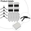 1 Set For M1 / For Trouver M1 Mop Cloths Side Brushes Kit Vacuum Cleaner Accessories Household Cleaning Spare To Replace