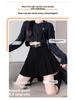 Women's High-Waist Corduroy Pleated Shorts - Slim, Wide-Leg, All-Match Casual for Autumn/Winter 2023