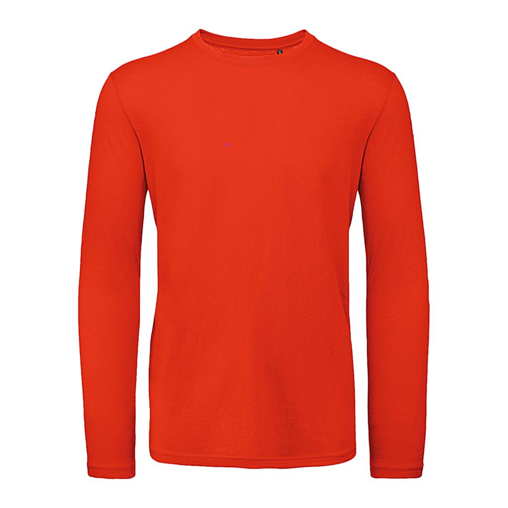 B&C Mens Inspire Organic Long-Sleeved T-Shirt
