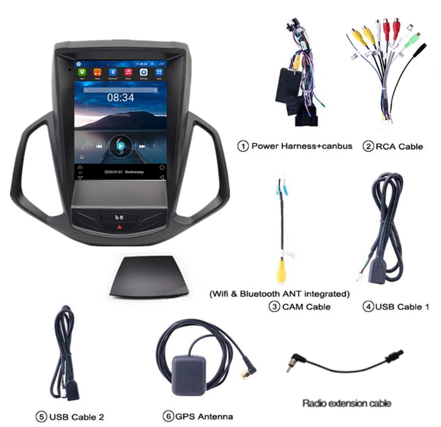 9.7'' Android 10.1 For Ford EcoSport 2013-17 Stereo Radio GPS NAV WIFI Head Unit