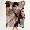 Manhwa T True B Beauty  Flannel  Blanket Suitable for Sofa Living Room Bedroom