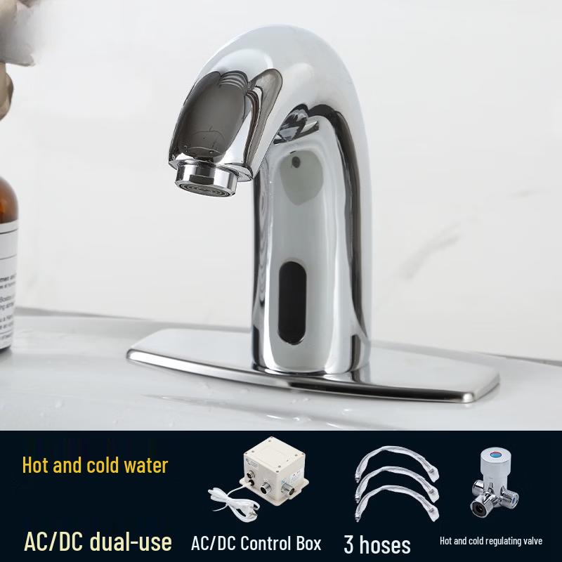 

TLXT Automatic Sensor Faucet with Hot & Cold Mixer