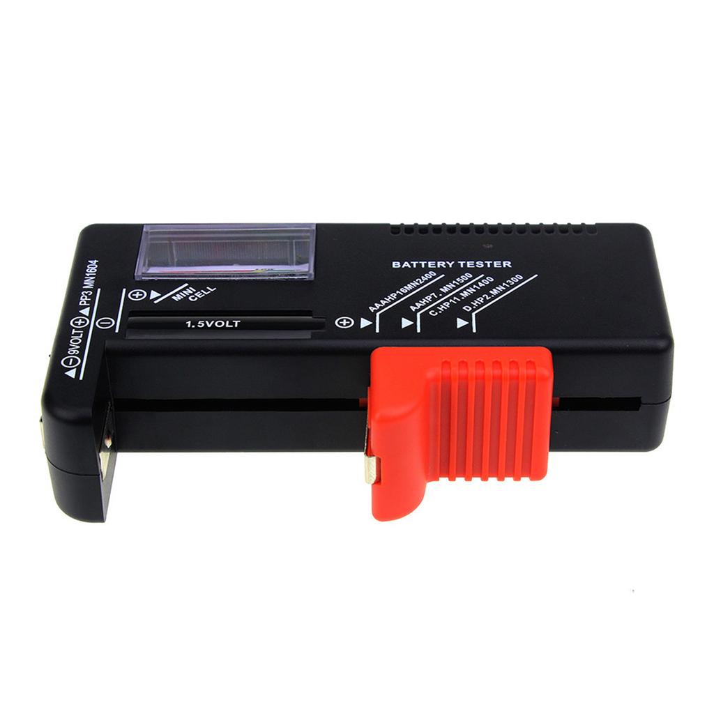 New Indicator Universal Battery Cell Tester AA AAA C/D 9V Volt Button Checker