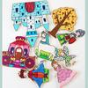 Kids Logical Thinking Game Shape Matching Toys Montessori 3D Puzzle Spa Imagination Training Board Education Toys For Children