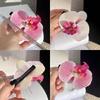 2pcs Stylish Girls Hairpins Orchids Flower Hair Clip Chic Women Hair Accessories