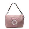 Crossbody bag women's small fresh embroidery small square bag nylon cloth portable shoulder underarm bag niche fashion bag