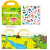 Kids Quiet Busy Book Montessori Scene Sticker Book For Children Early Learning