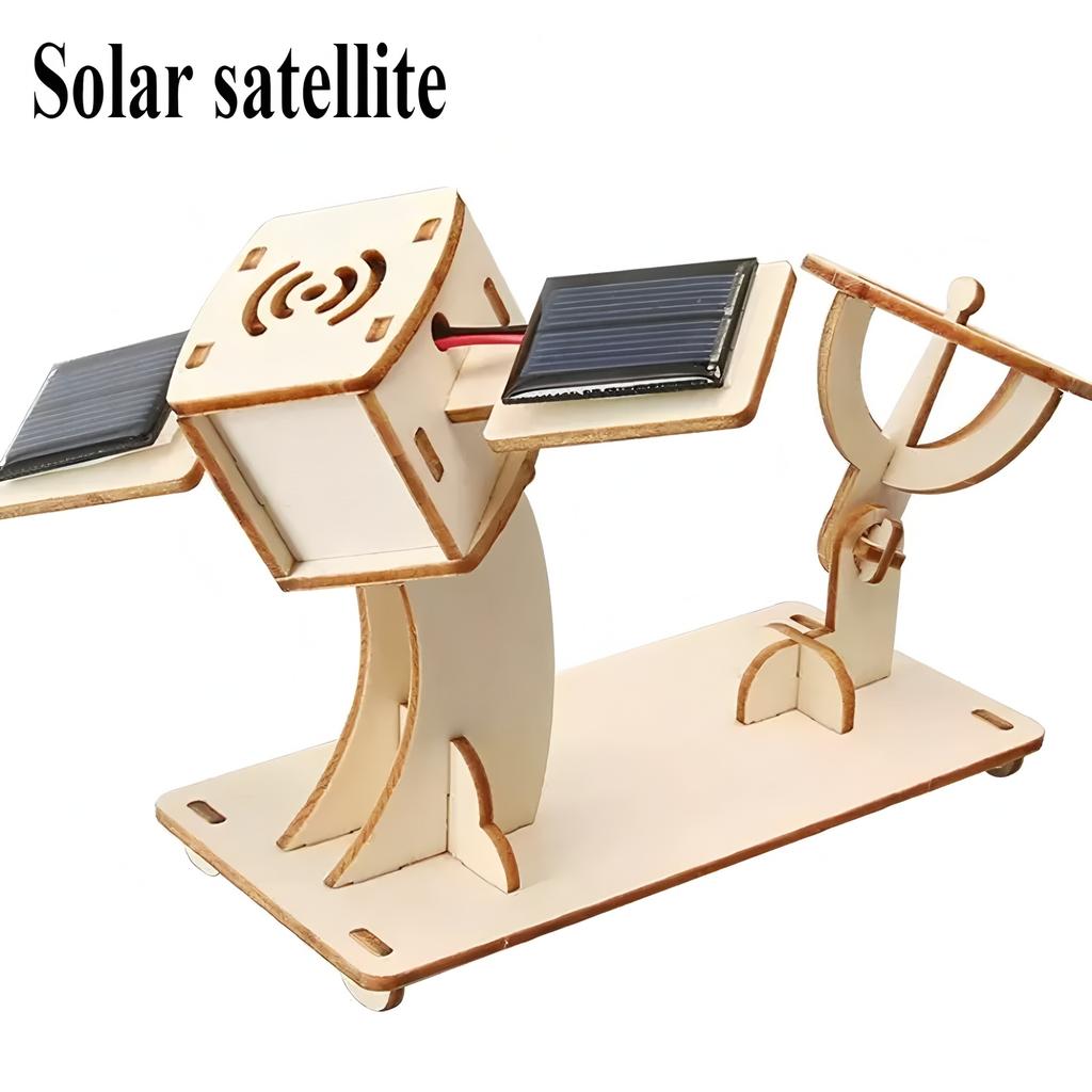 Diy Solar-powered Children's Science and Education Experimental Toys, Hand-assembled Models, Science and Education Toys Gift