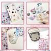Set of 4 3D Stickers Featuring and Plump Stickers for Planner Strong No Smartphone Water PC Panda, Penguin, Rabbit, Cat. Cute, Decoration,