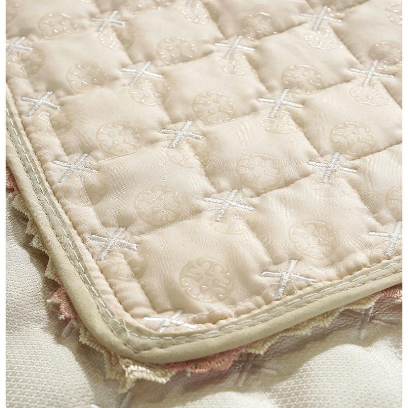 Sofabezug mit Jacquard-Stickerei-Technologie, bequemer Stoff, rutschfestes Sitzkissen, universelles, minimalistisches Couchtuch für alle Jahreszeiten