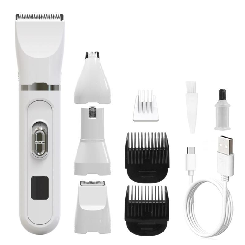 Pet HairTrimmer Comb Cutting Dog Cat Grooming  Electric Dog HairClipper Pet GroomingClipper Pet Nail Grinder