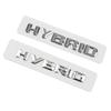 3D ABS Hybrid Letter Emblem for Mercedes Benz  C260 E260 E350 S320 S560e S400 Rear Logo Trunk Badge Car Sticker Modified