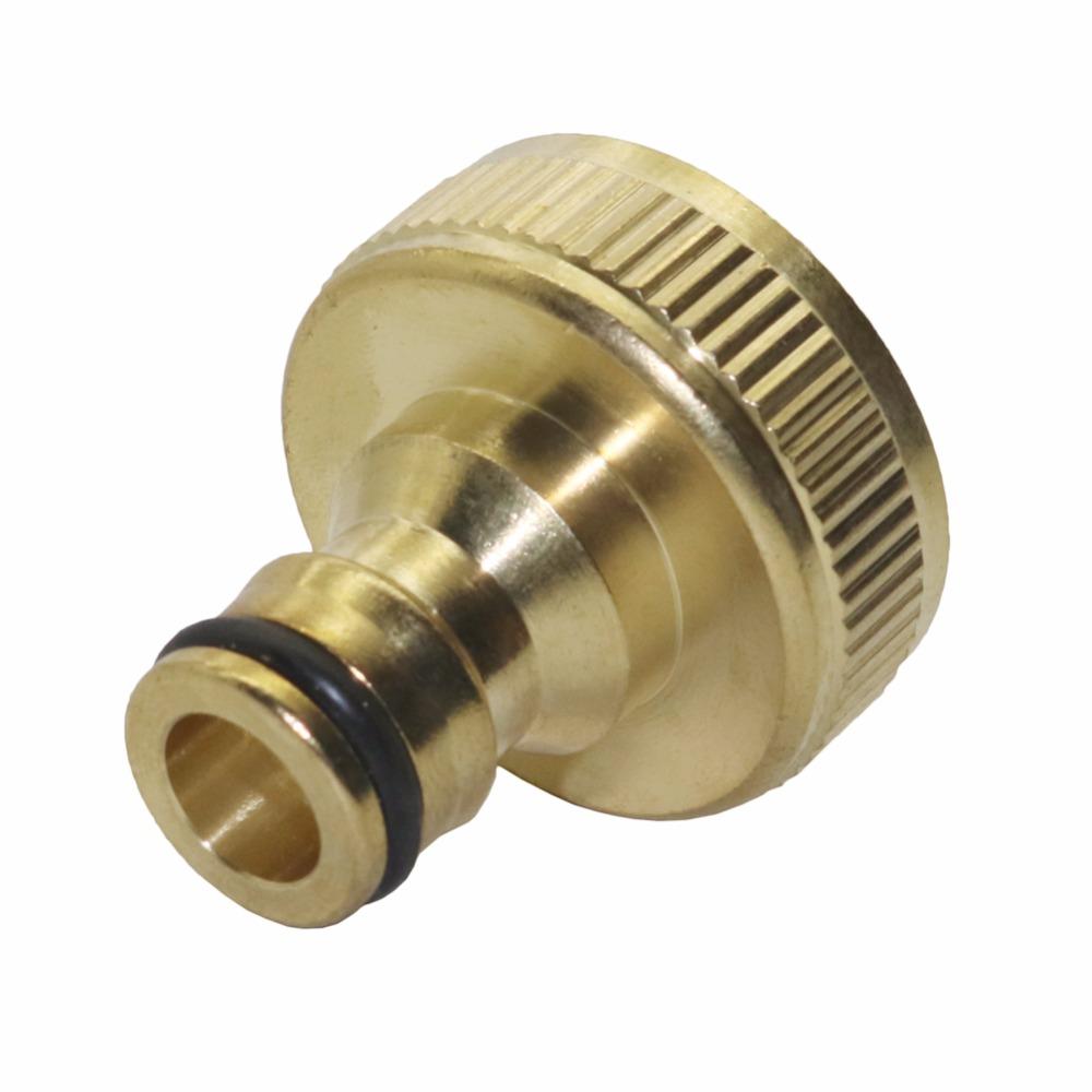 Copper 1''  inch female thread joint Garden Hose Tap Adaptor water systems irrigation  Car Wash  hose connectors fittings