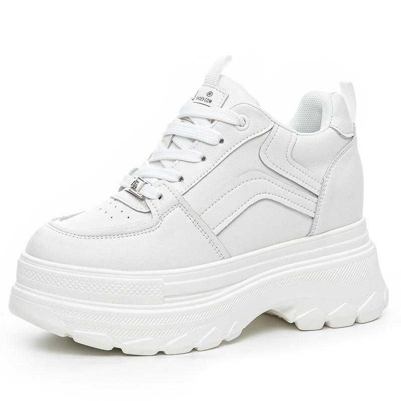 

Inner heightening women s shoes 9cm new breathable dad shoes platform mesh small sports casual shoes women A8559 39 бежевый