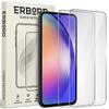 2x Tempered Glass for Samsung Galaxy A54 5G, ERBORD 9H Hard Glass, Glass