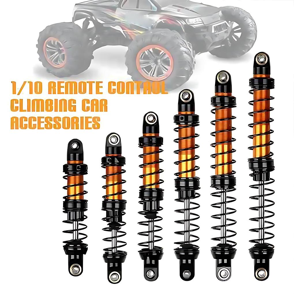 Black Aluminium Alloy Shock Absorber For 1/10 RC Truck Crawler SCX10 TRX4 Easy To Install