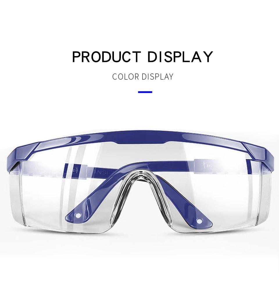Clear Anti Dust Safety Glasses Eye Protective Goggle Anti Pollution Anti-splash Anti Drool Goggle