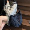 Commuter Denim Bag Women's Tote Bag Large Capacity Shoulder Bag