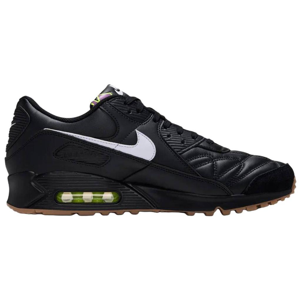 Nike Air Max 90 Laufschuhe Unisex Niedrig geschnitten Schwarz IQ7129-001
