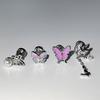 Y2K Ear Pins Butterfly Shaped Party Jewelry Gift Studs Earrings Ear Studs Alloy Material Party Jewelry for Women Girls