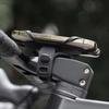 Elastic Silicone Cycling Phone Mount Nonslip Edges Secure for 4-7Inch Smartphones Vibrations Resistance