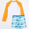 2025 Boys' Quick-Dry Split Swimsuit - Long-Sleeved Beach Sunscreen
